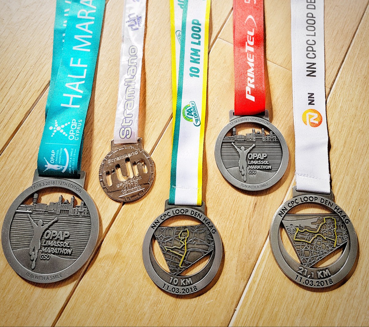 March –  my medal&nbsp;month!